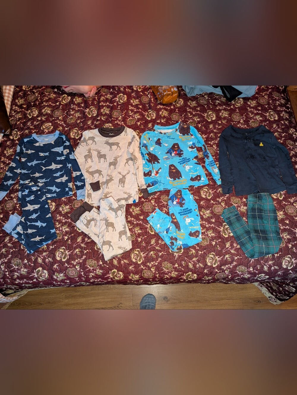 Hatley Kids Pajama Set Bundle | Boys Size 3 | Organic Cotton